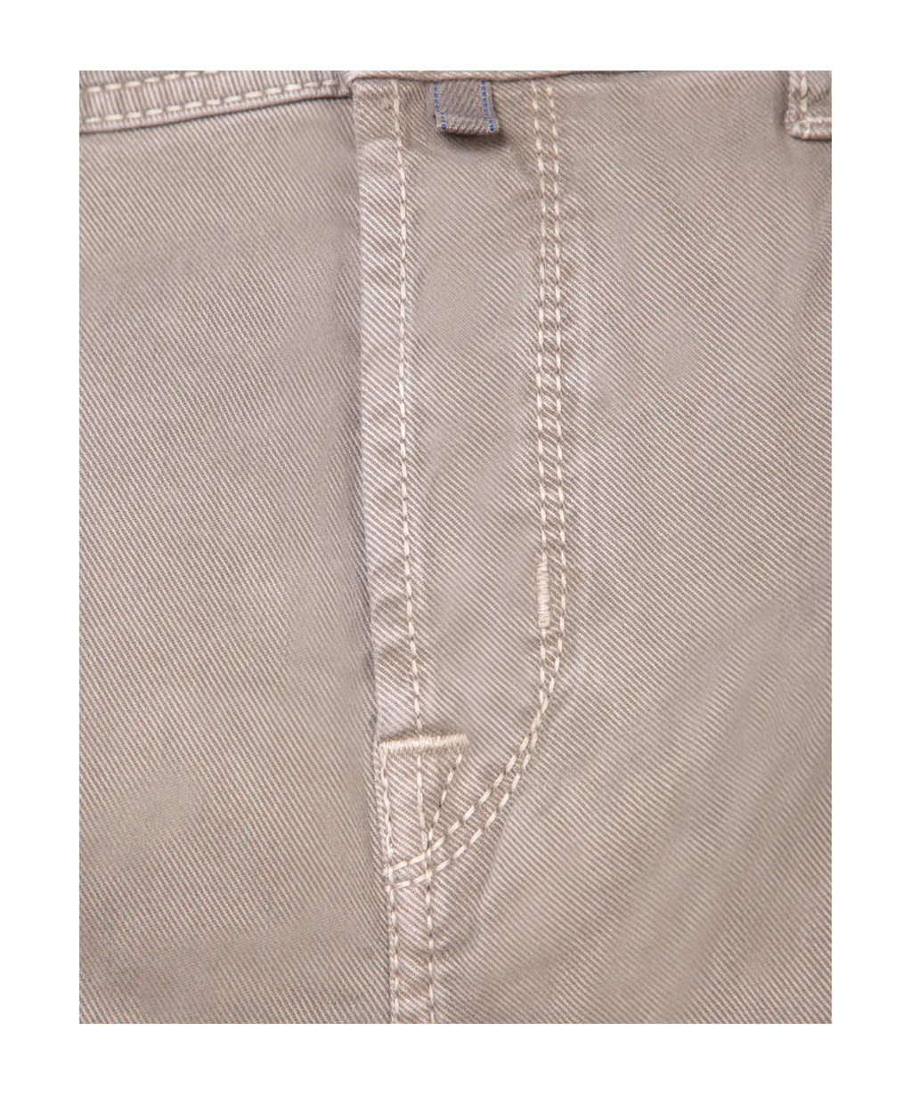 Logo Patch Straight-Leg Trousers