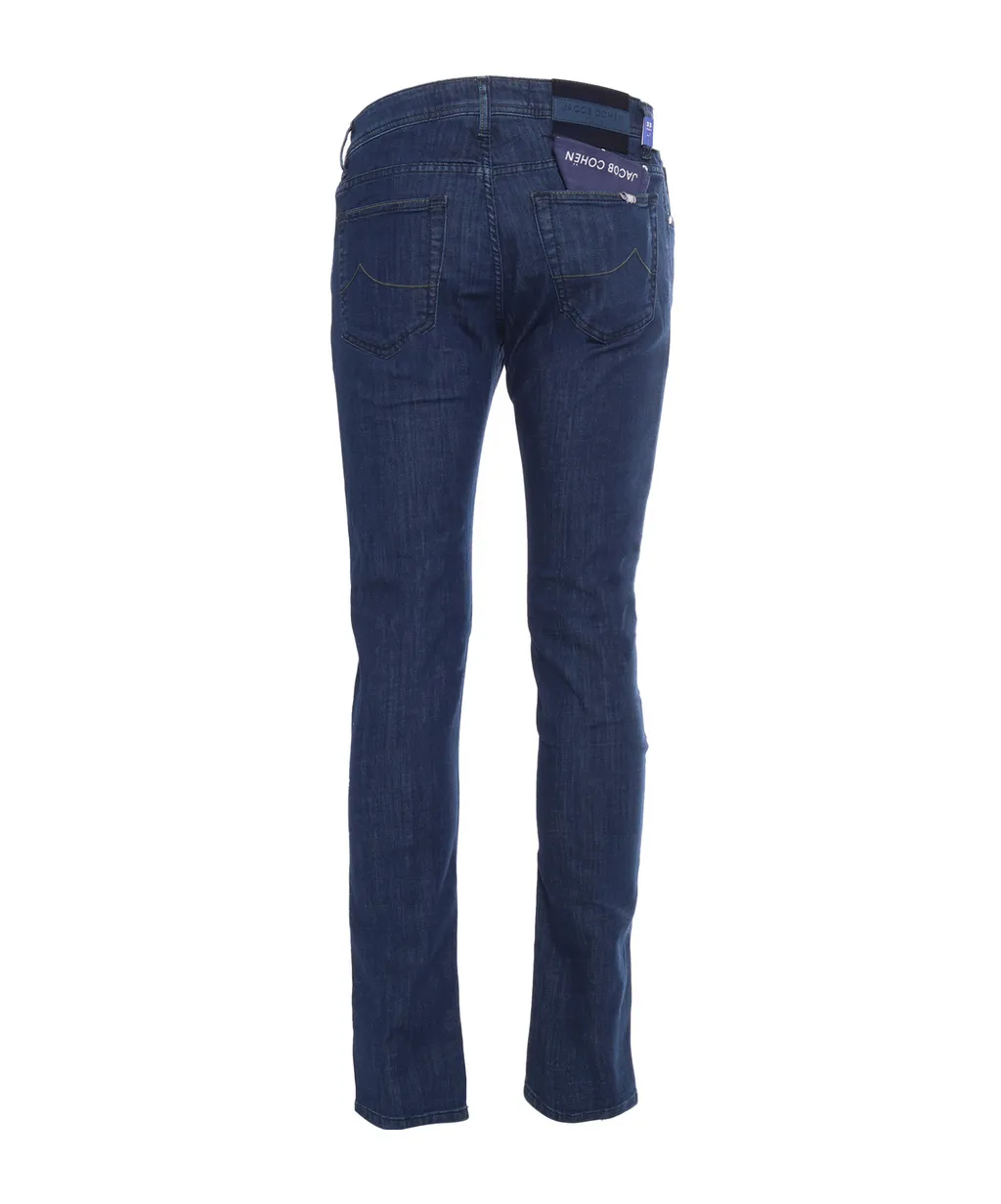Nick Logo Patch Slim Fit Jeans