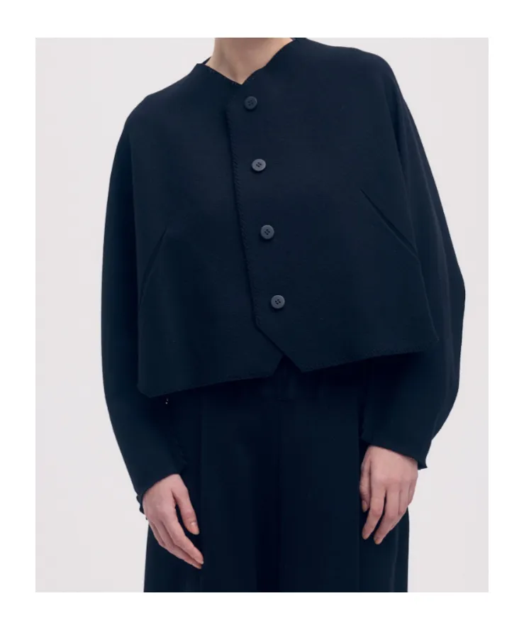 V-Neck Buttoned Cardigan