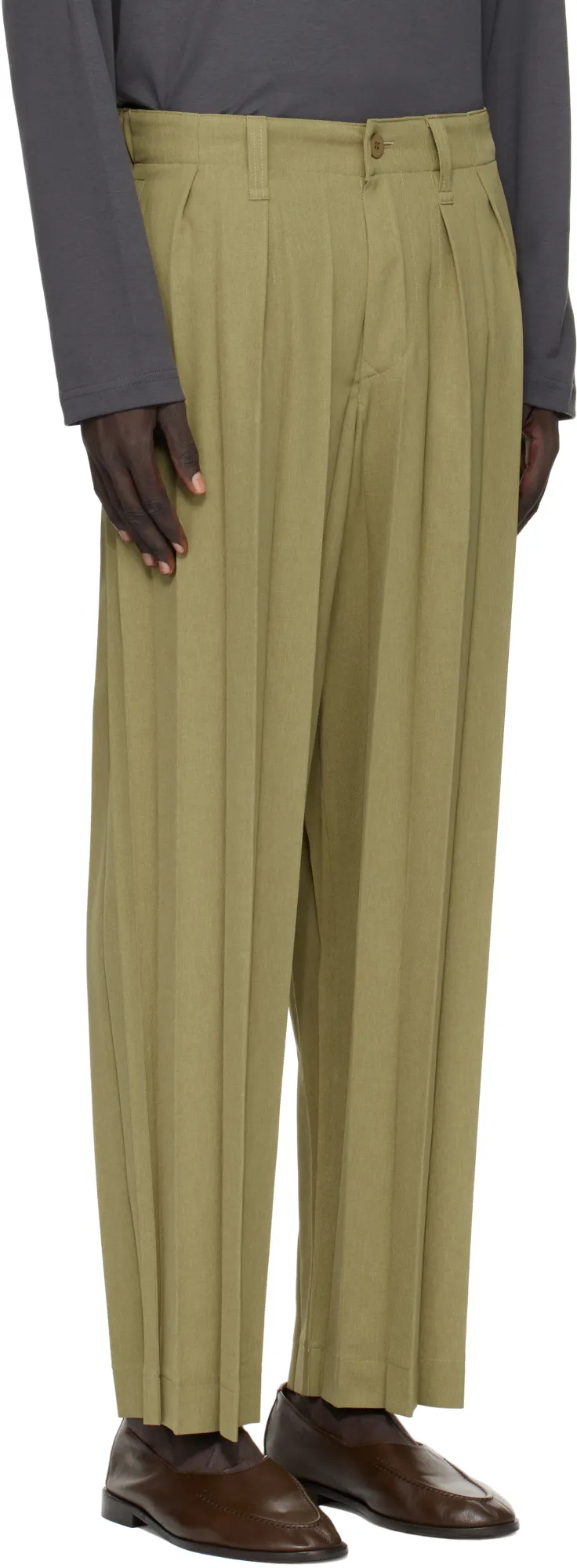 Pleated Trousers