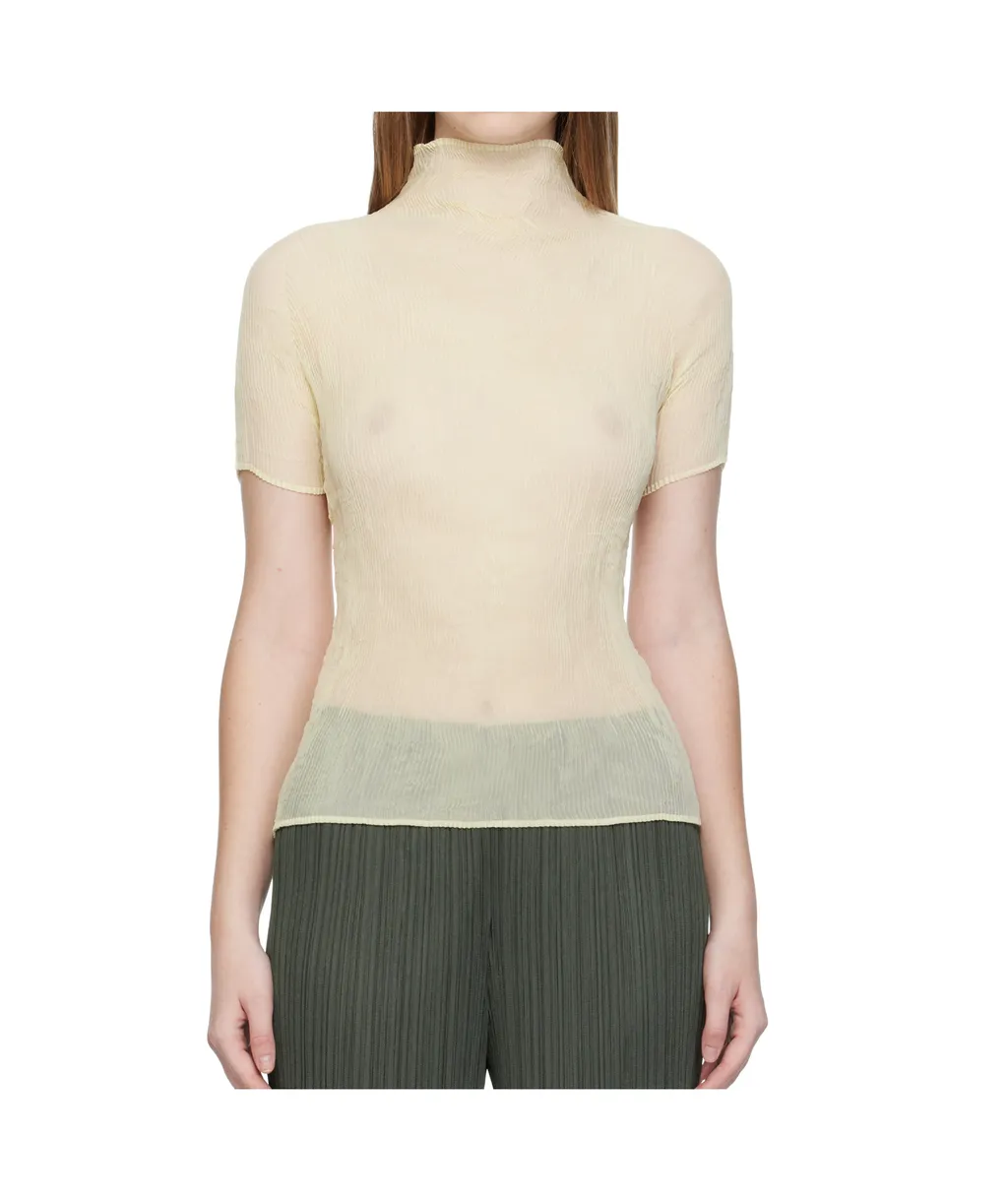 Chiffon Twist 3 Chiffon Turtleneck