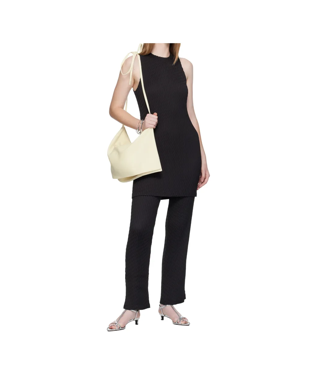 Sleek Pleats Dress