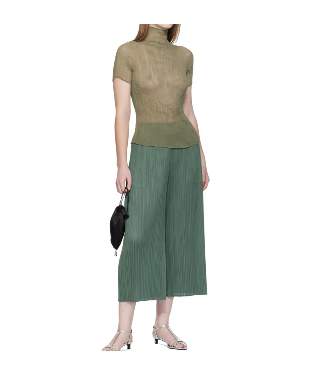 Chiffon Twist 3 Chiffon Turtleneck