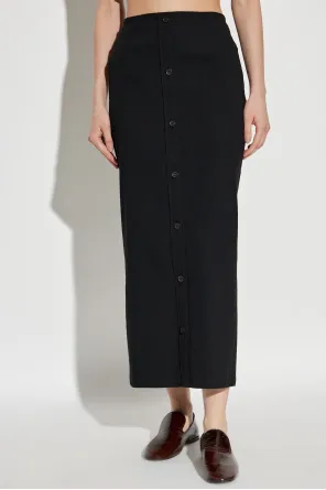 Like Torso Like Shirt Buttoned Skirt