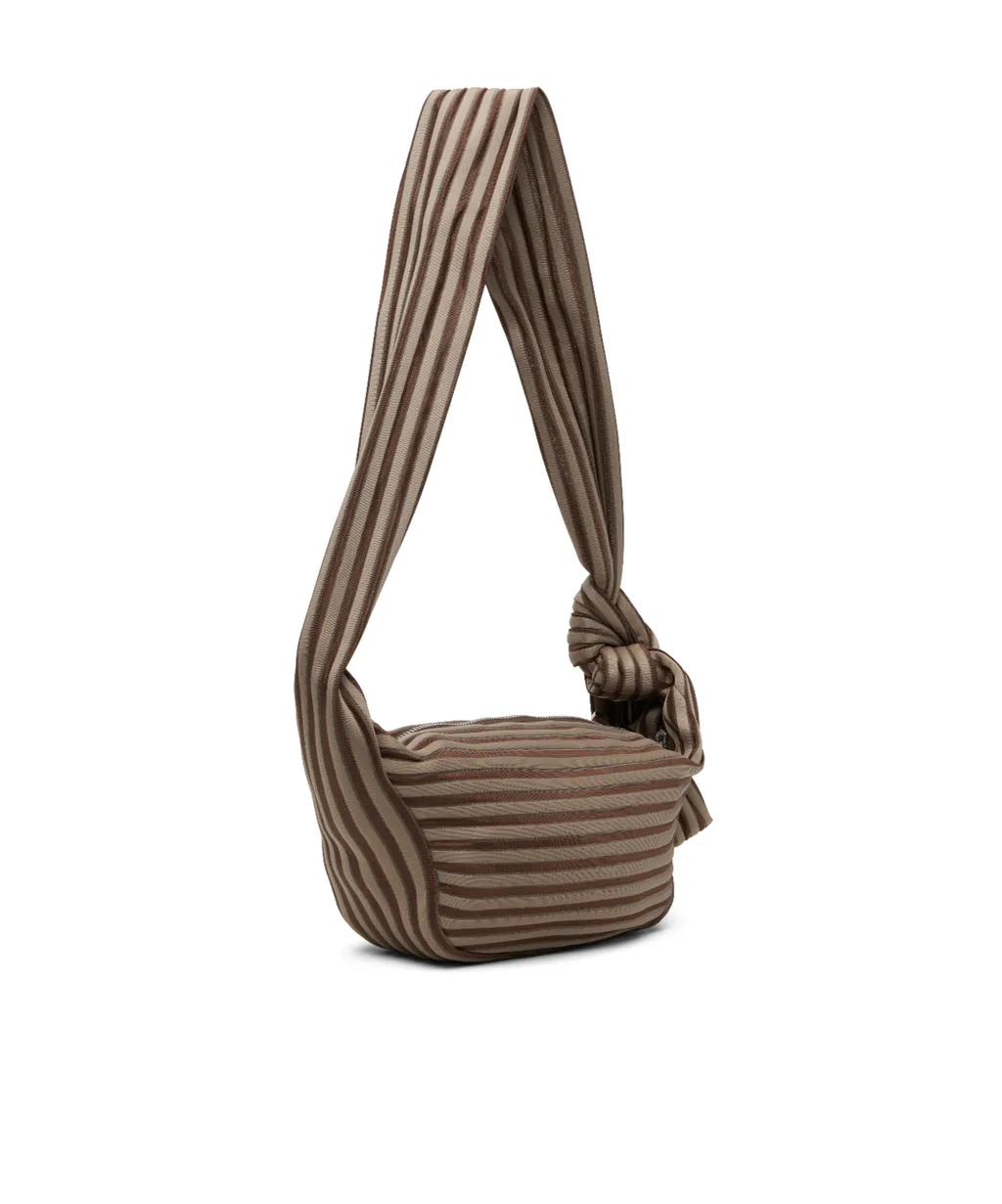 June Linear Knit 56 Shoulder Bag