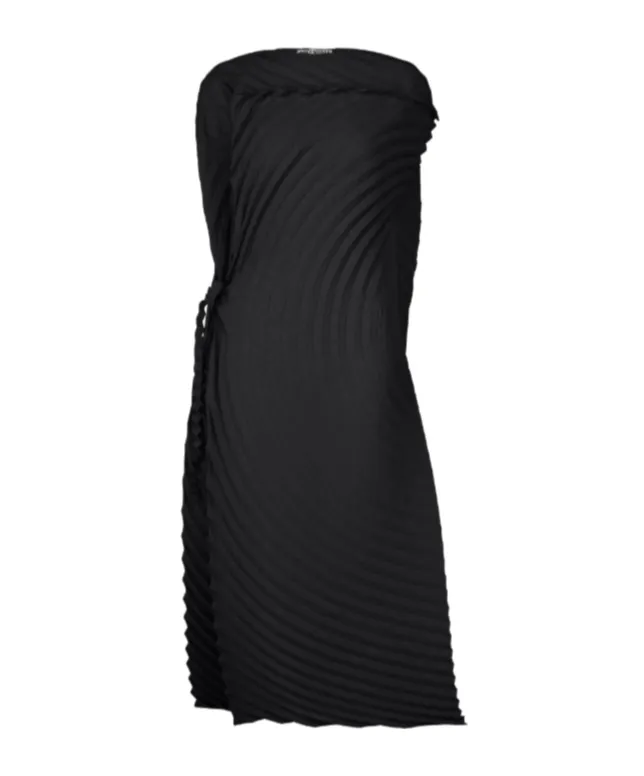 Boat-Neck Midi Dress