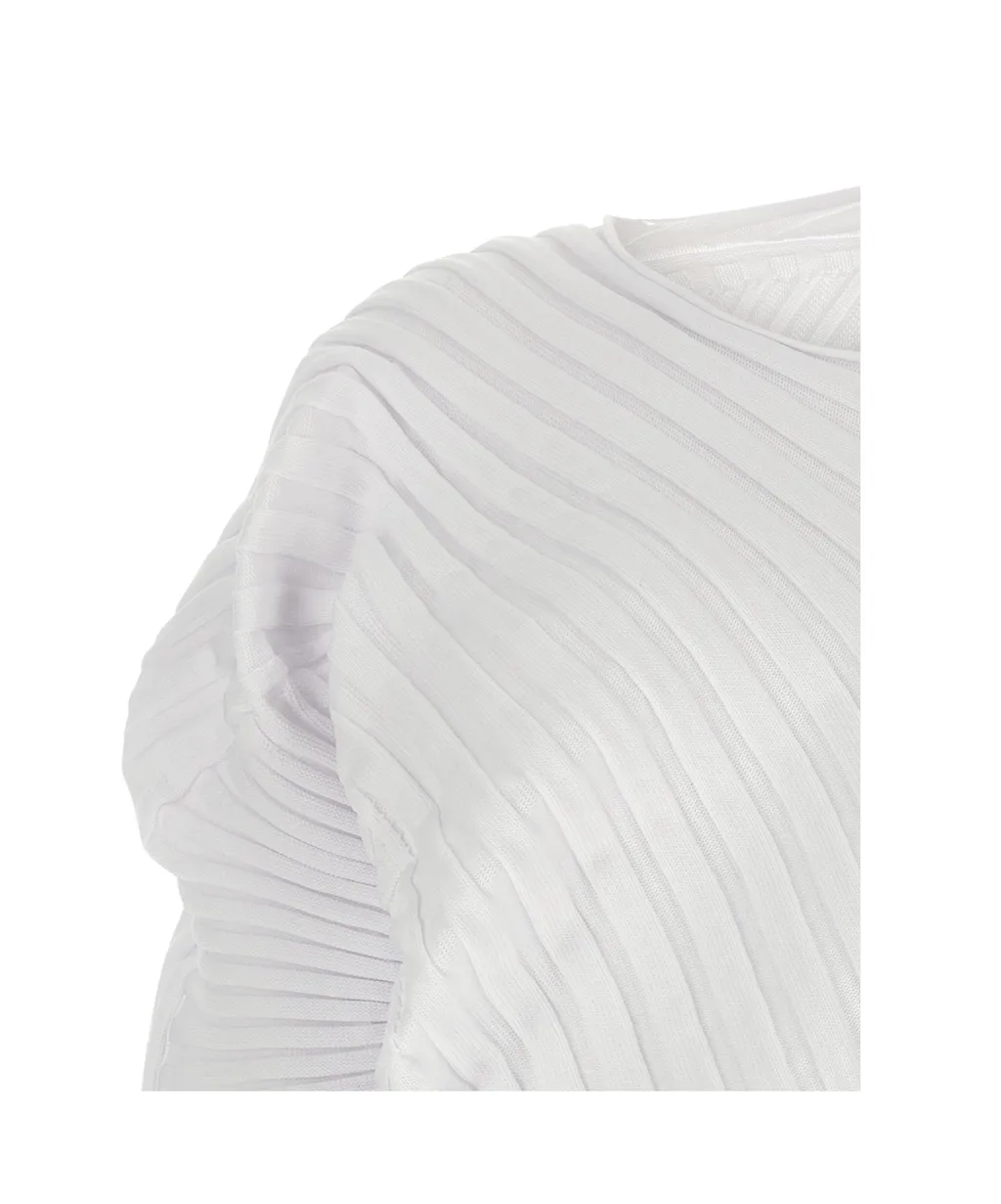 Ribbed Asymmetrical Top