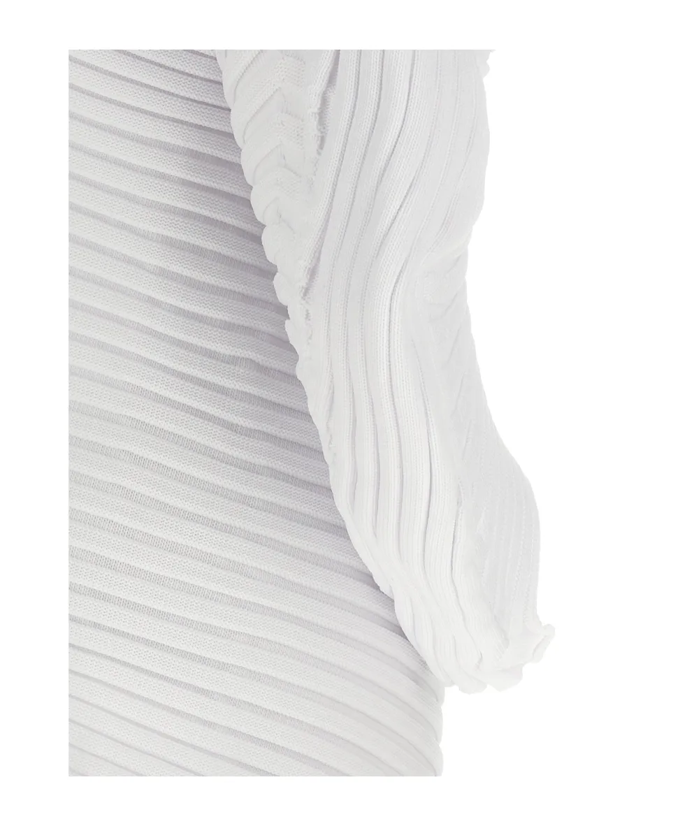 Ribbed Asymmetrical Top