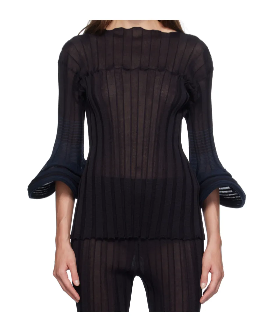 Asagao Ribbed Top