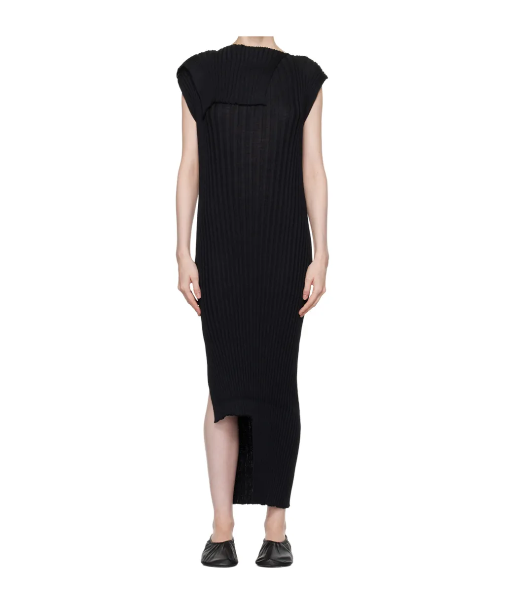 Sparkling Merino Rib Midi Dress