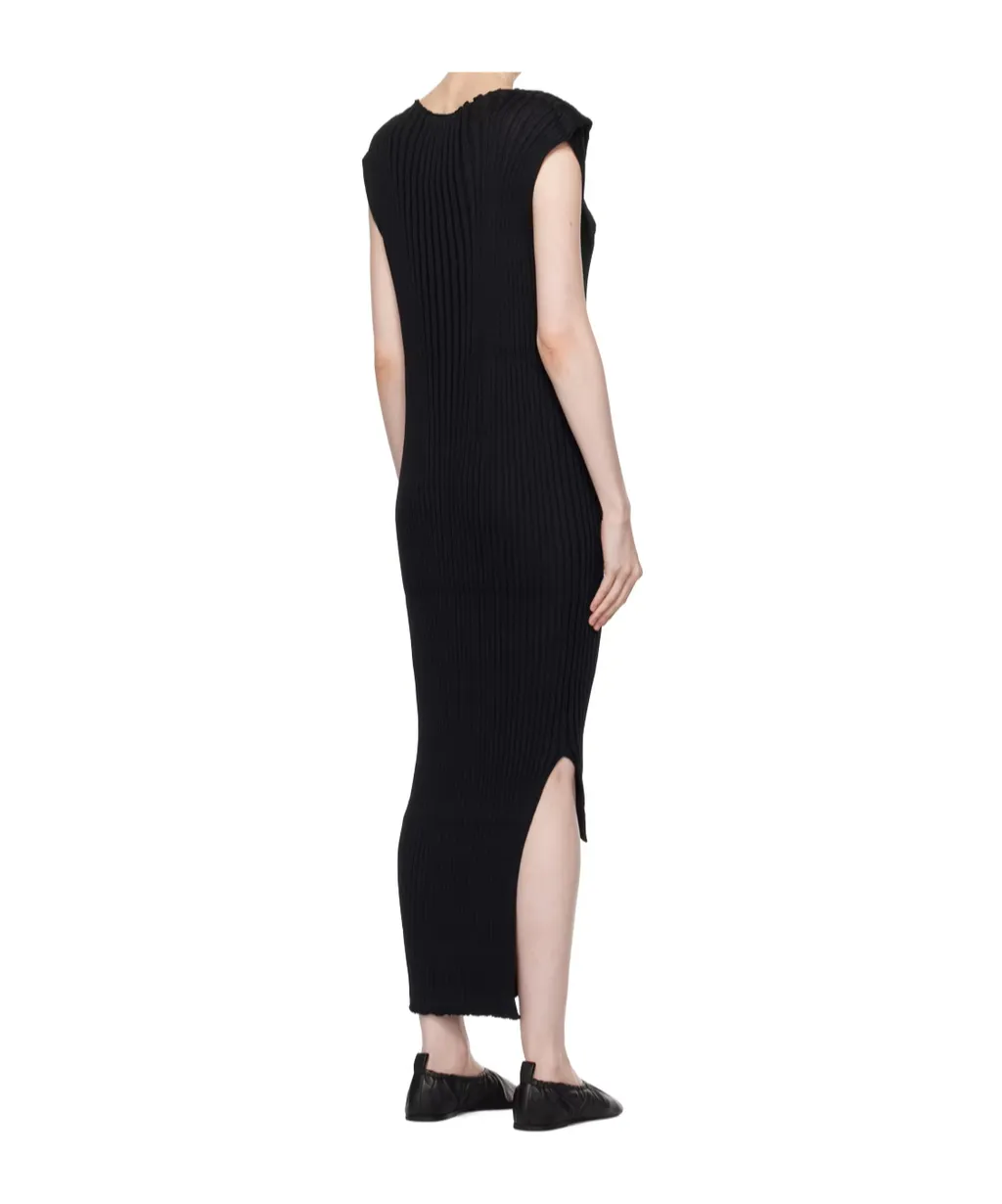 Sparkling Merino Rib Midi Dress