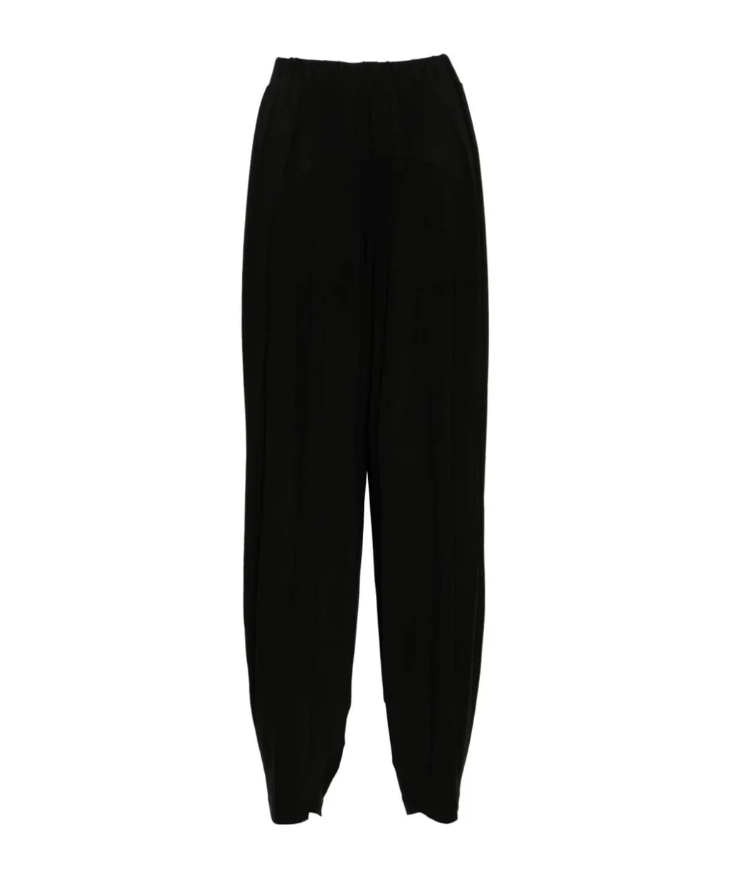Draped Tapered Trousers
