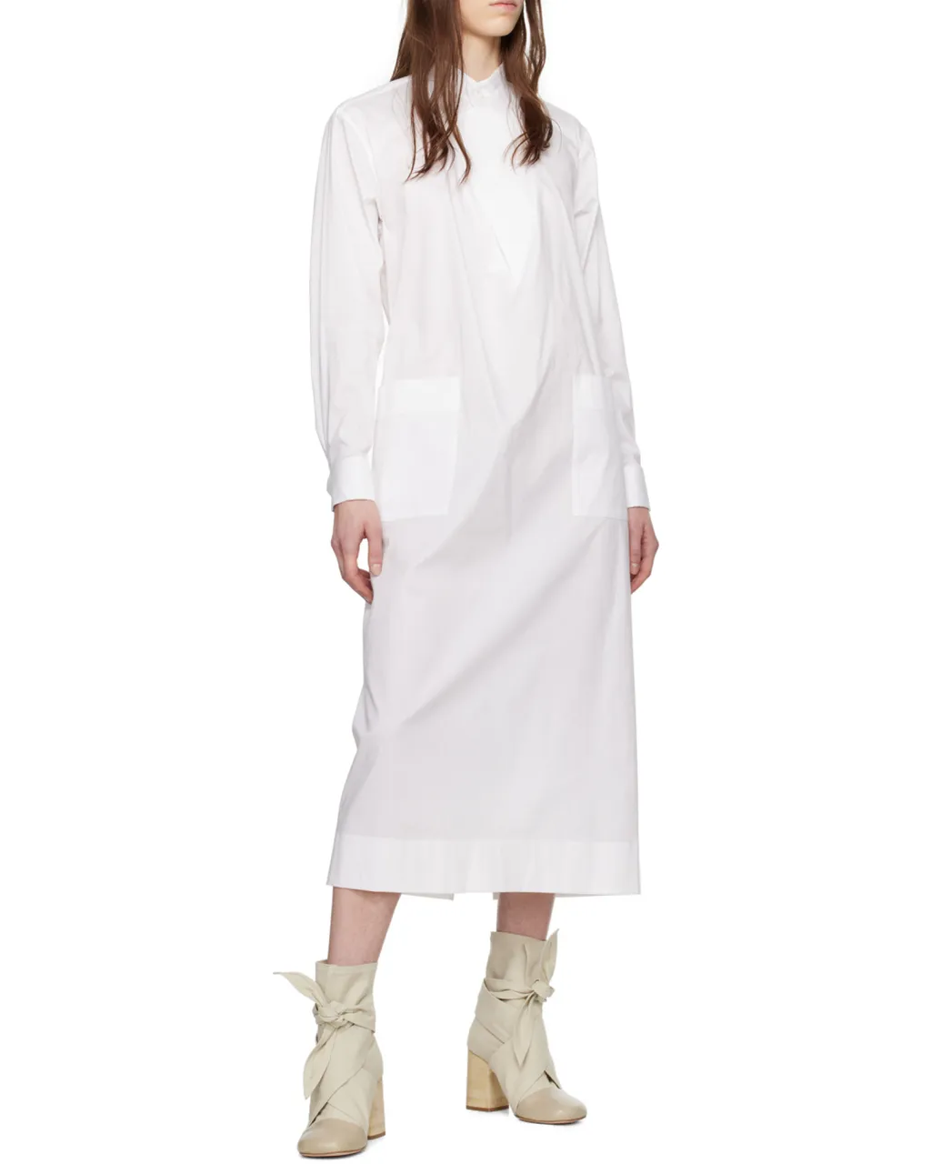 Pocket Medium Length Dress