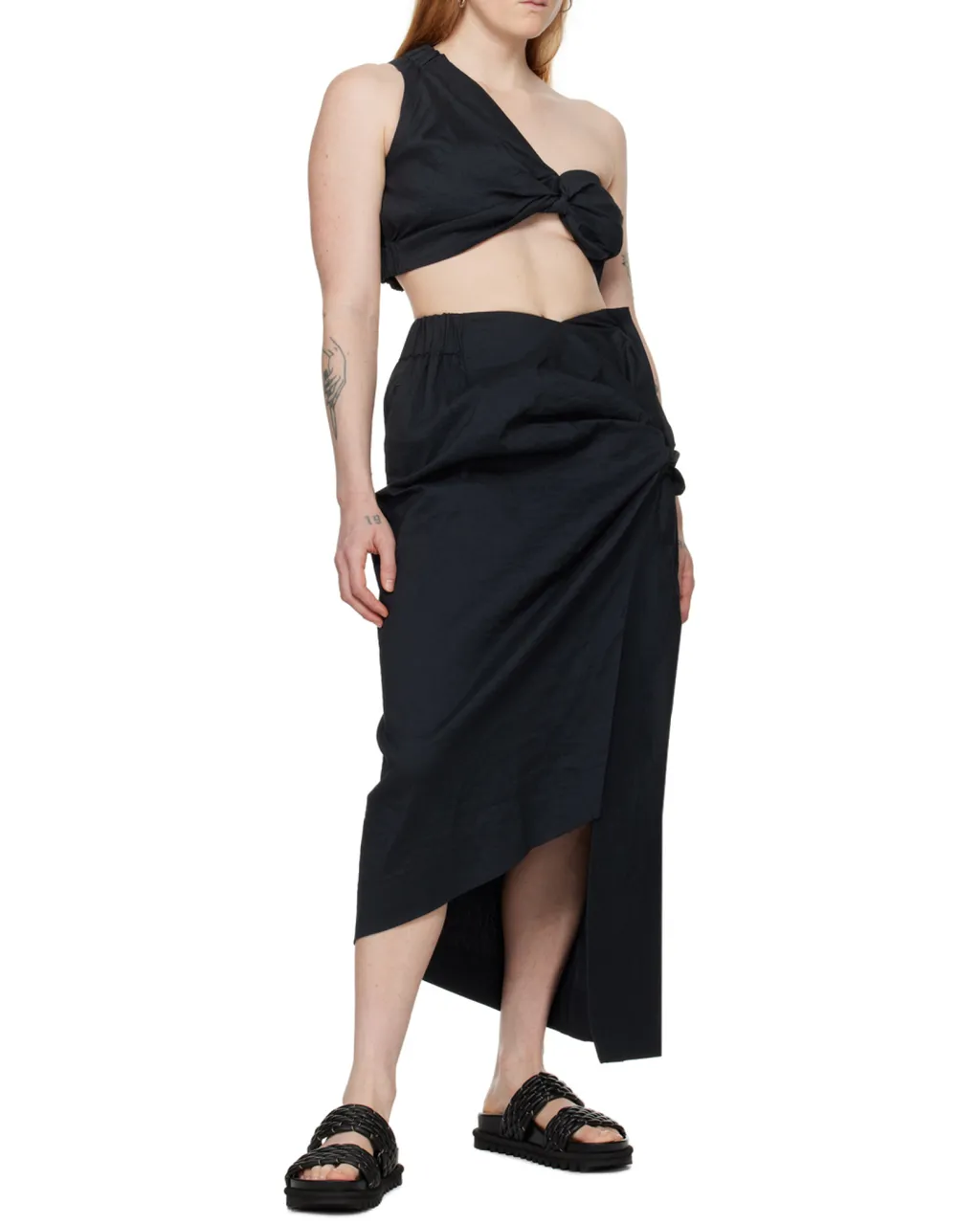 Twist-Pleated Top
