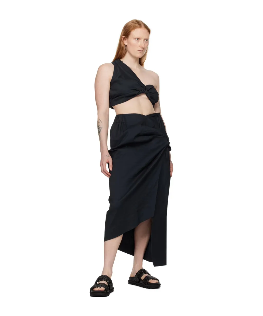 Twist-Pleated Top