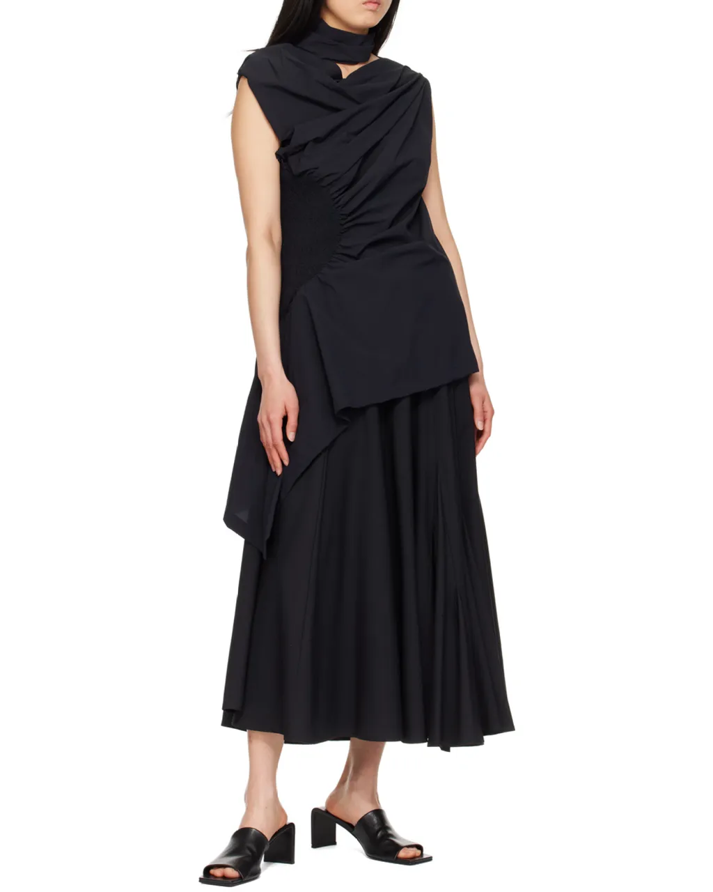 Eye Of The Bean Ruched Detailed Top
