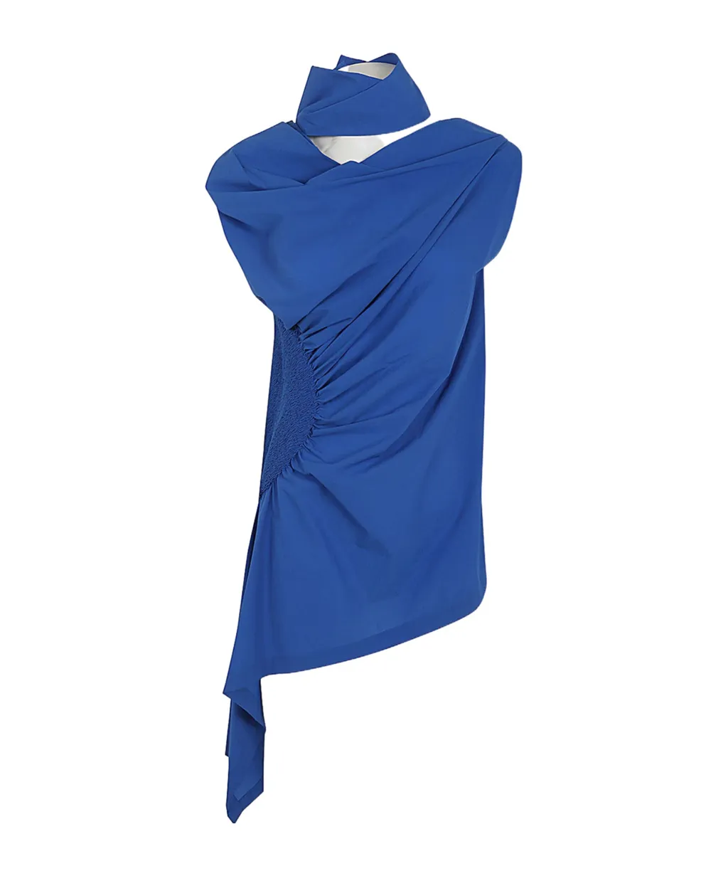 Eye Of The Bean Asymmetric Blouse