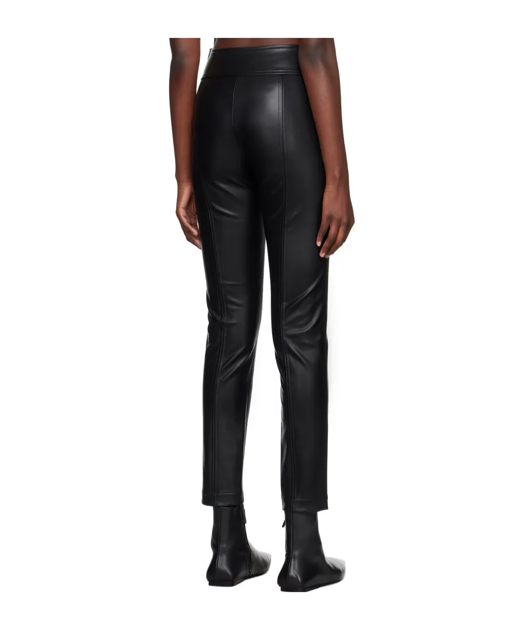 Straight Seams High-Rise Casual Pants