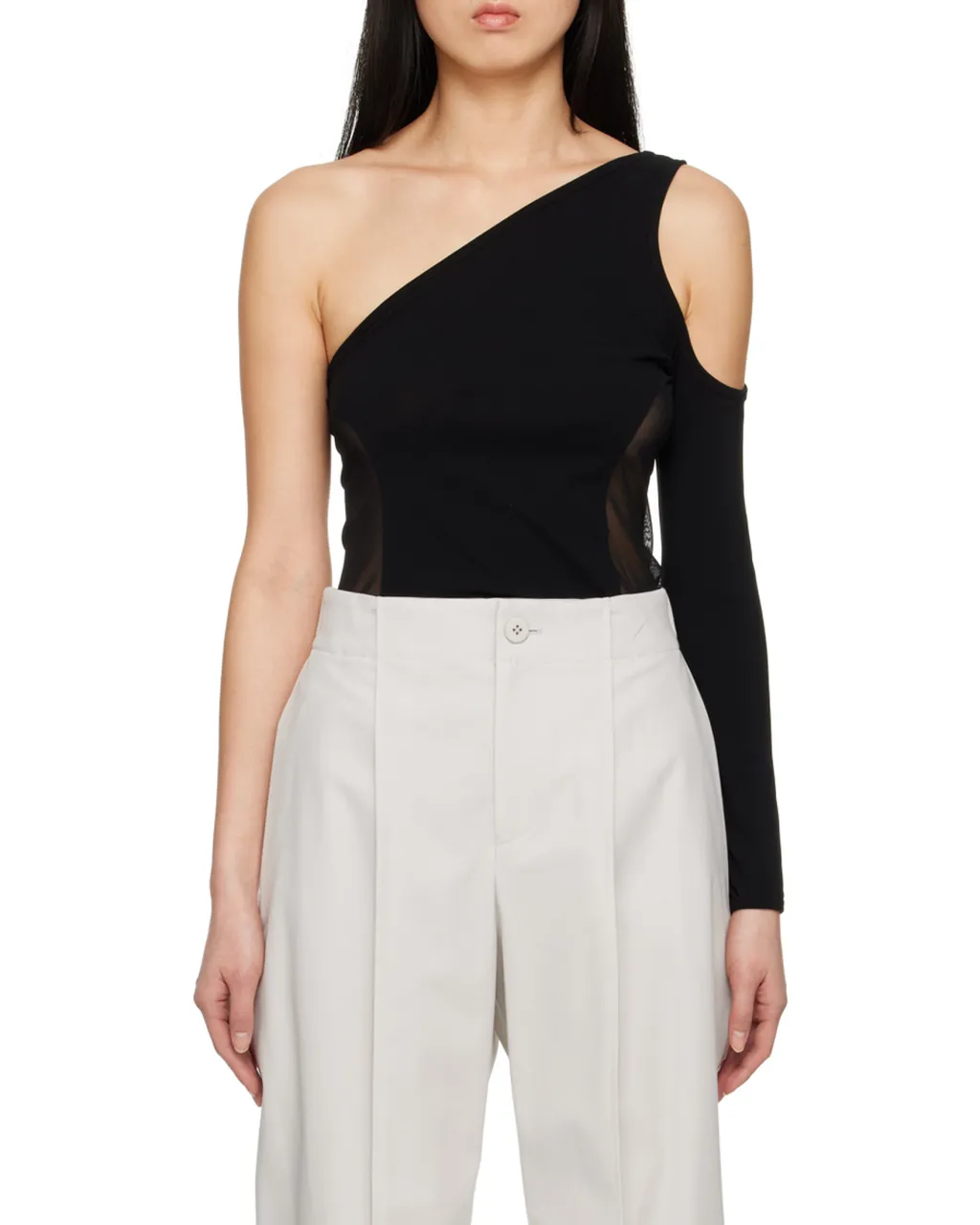 Asymmetrical Long Sleeve Top