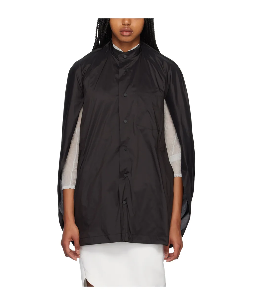 Belted Backless Shirt