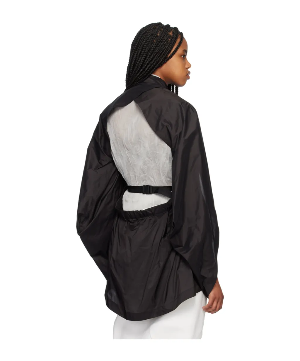 Belted Backless Shirt