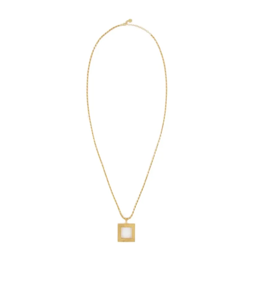 Square Pendant Necklace