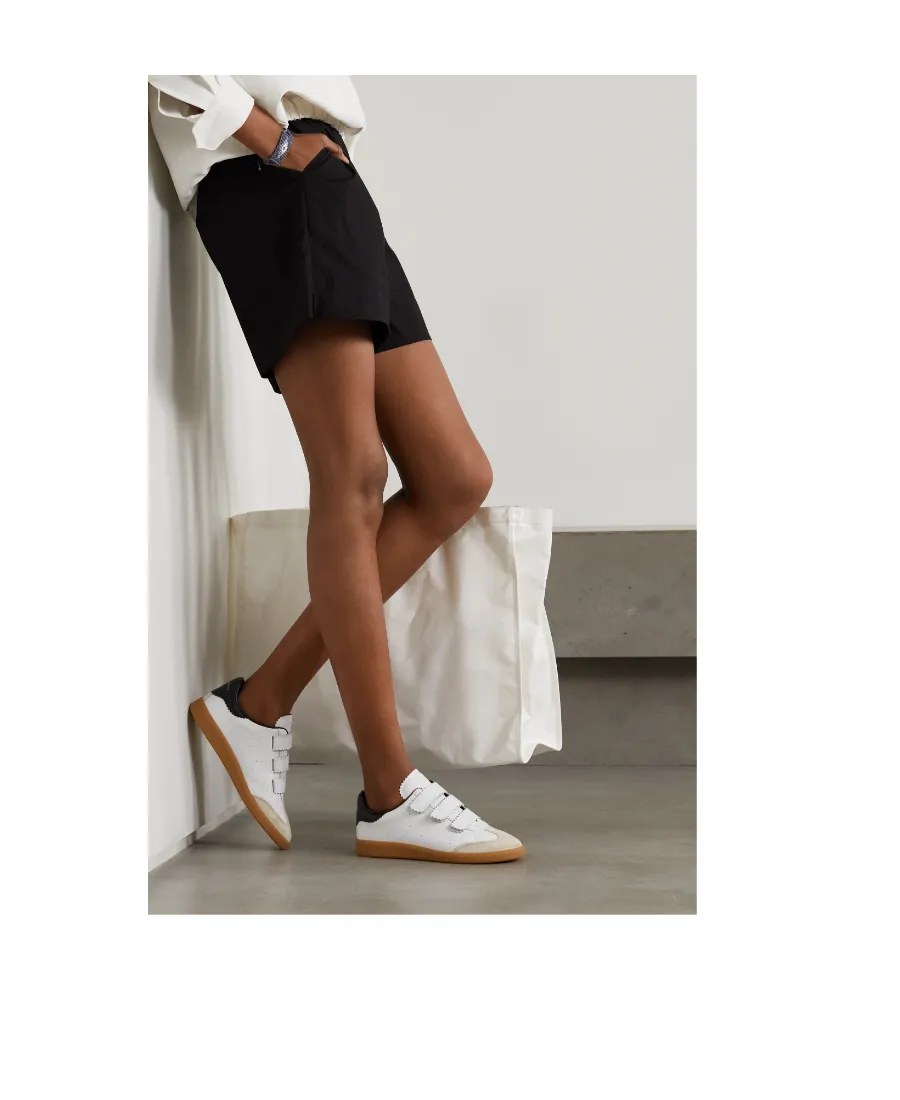 Perforated Low-Top Sneakers