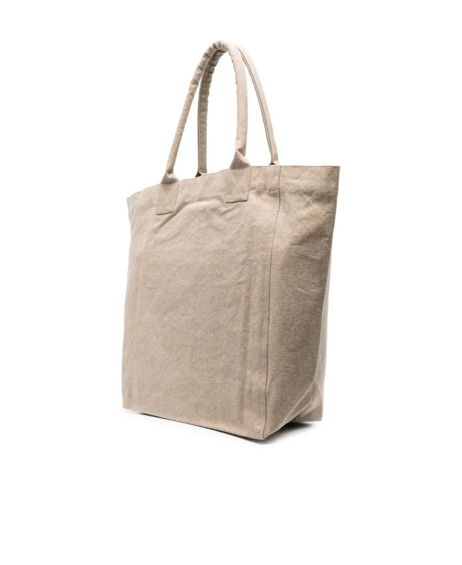Logo Embroidred Large Tote Bag