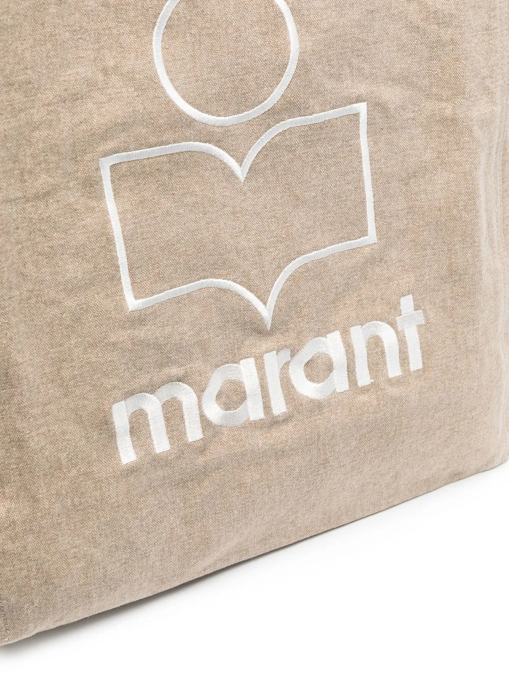Logo Embroidred Large Tote Bag