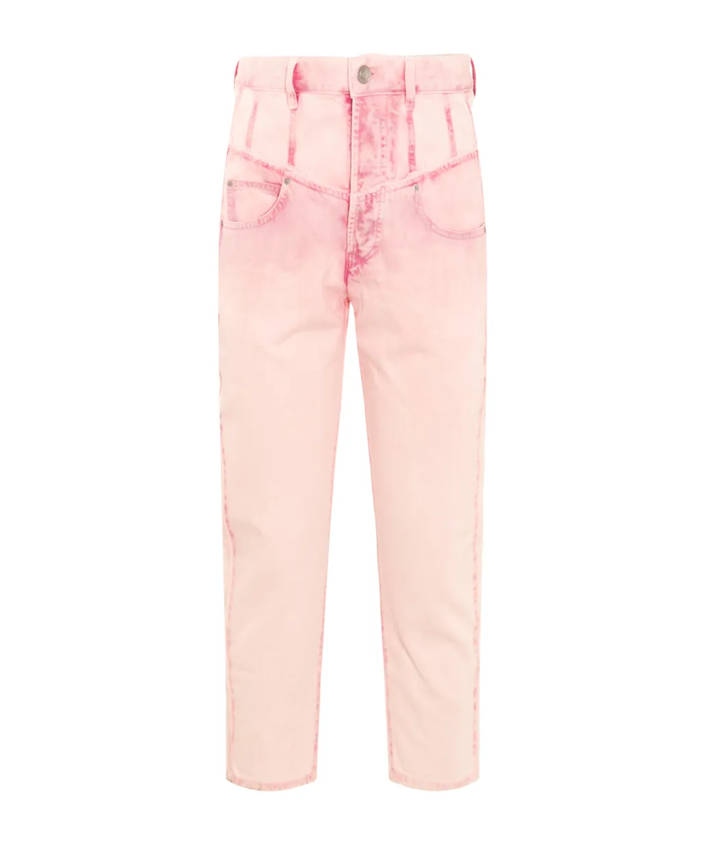 Logo Patch Slim-Fit Jeans