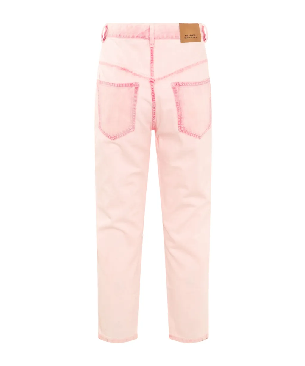 Logo Patch Slim-Fit Jeans