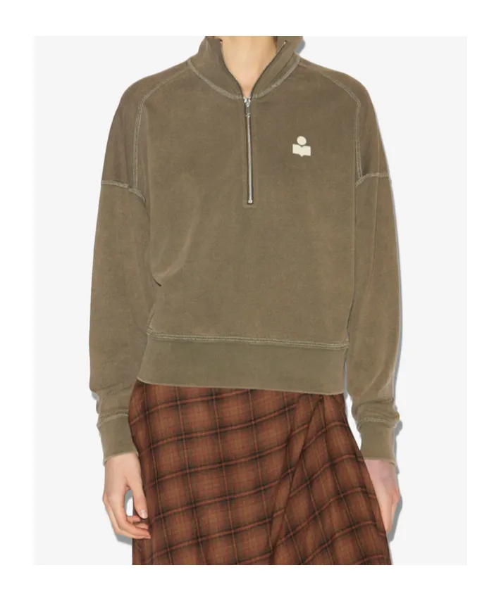 Half-Zipped Sweatshirt