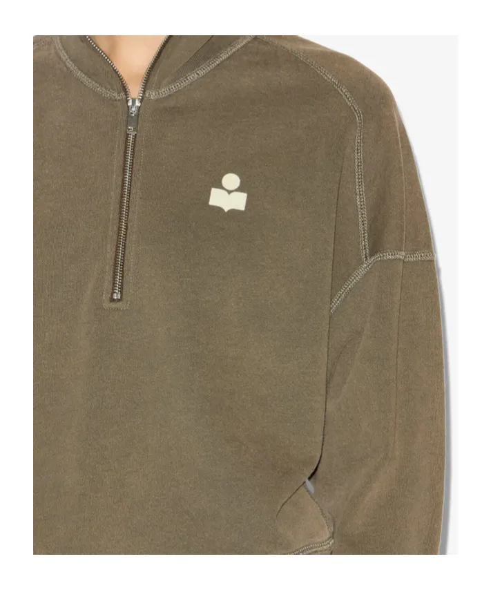 Half-Zipped Sweatshirt