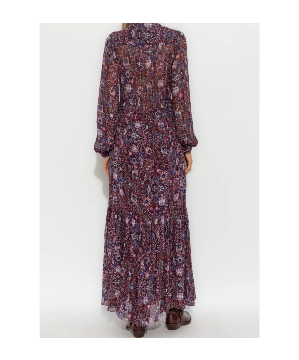 Floral Print Maxi Dress