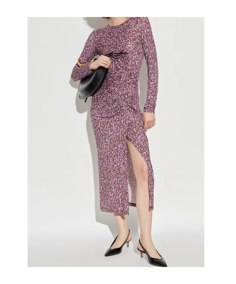 Floral Print Midi Dress