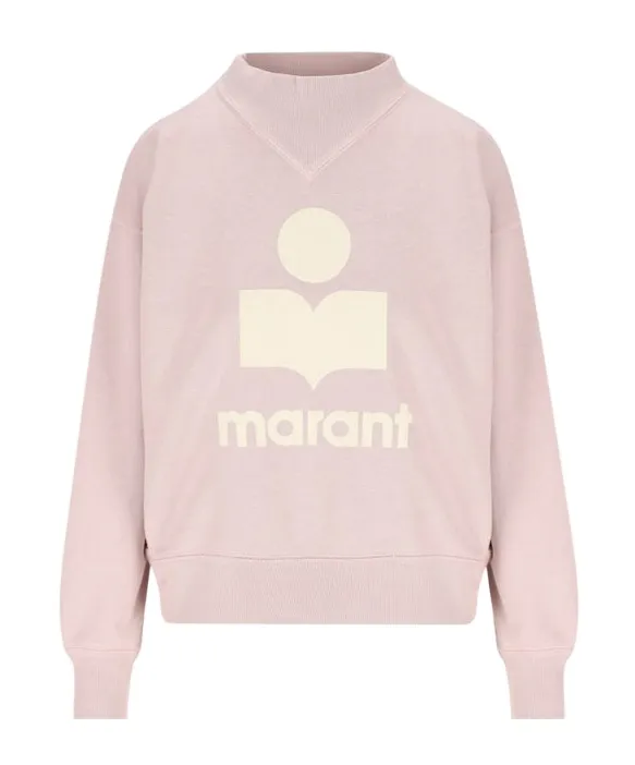 Long-Sleeved Logo Printed Sweatshirt