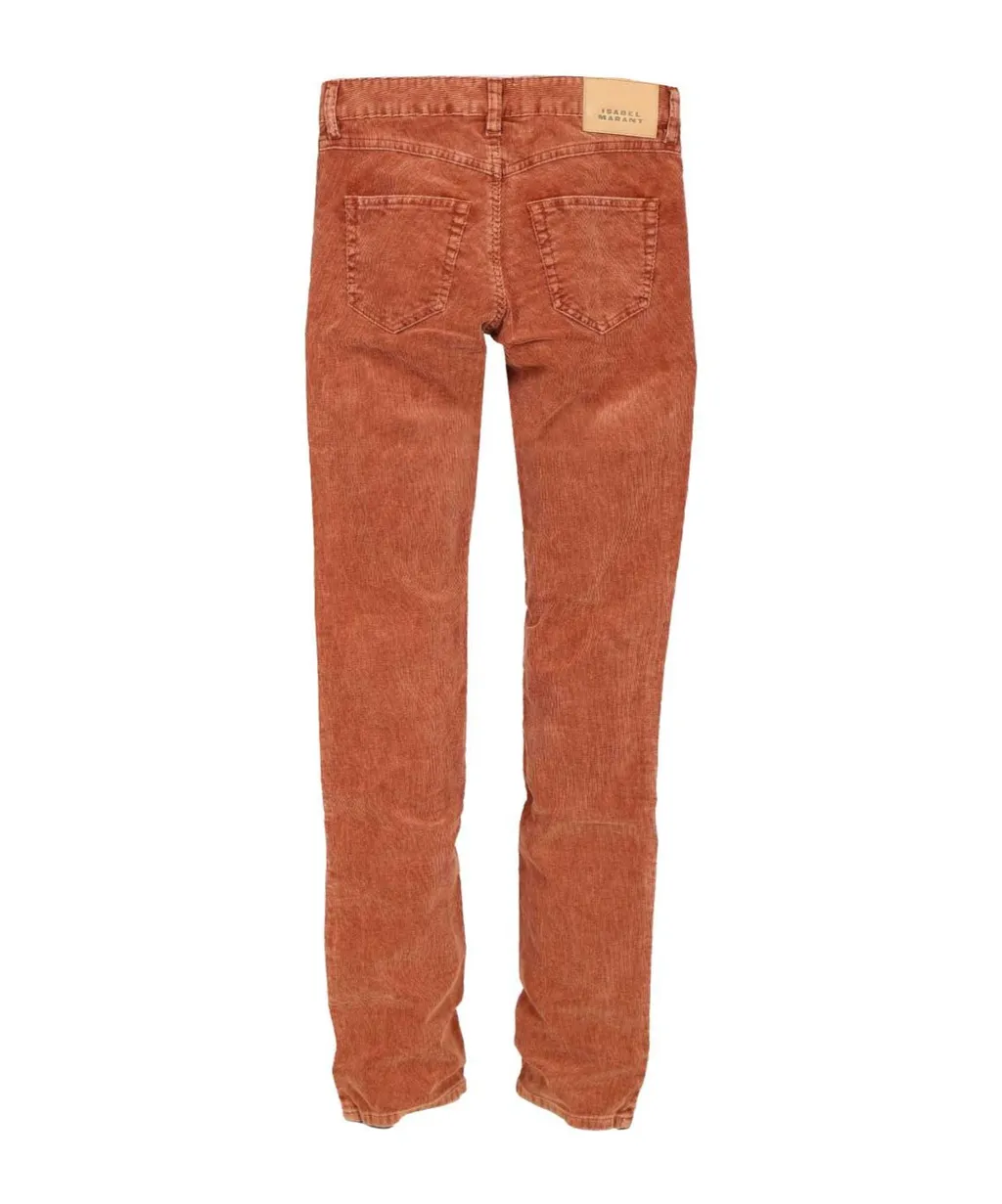 Five-Pocket Corduroy Trousers