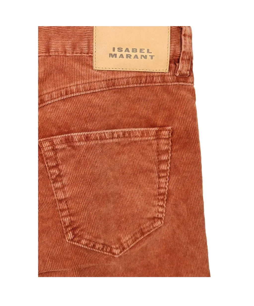 Five-Pocket Corduroy Trousers