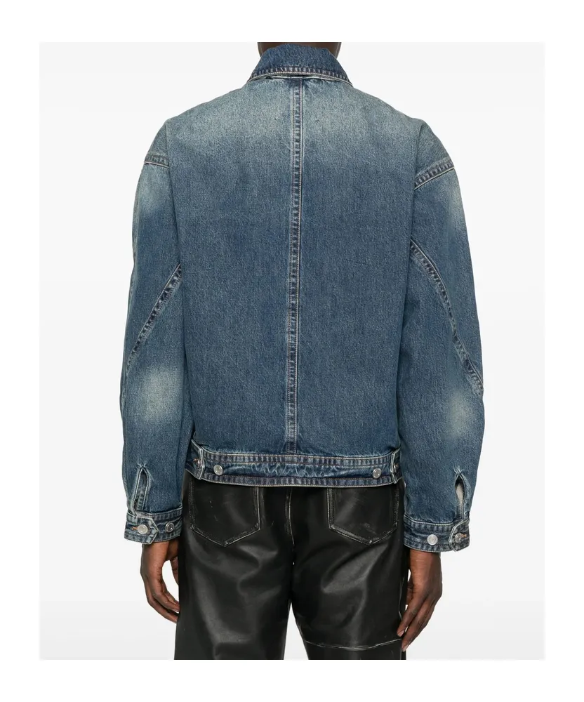 Long-Sleeved Denim Jacket