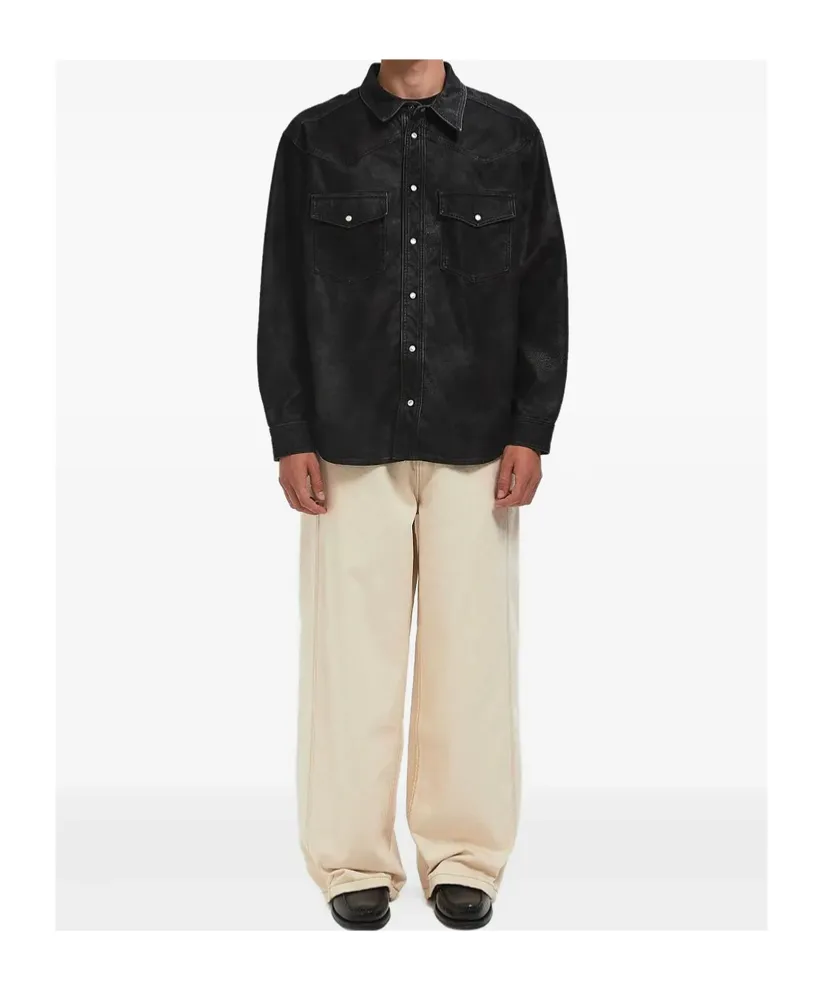 Kadrian Curved Hem Shirt