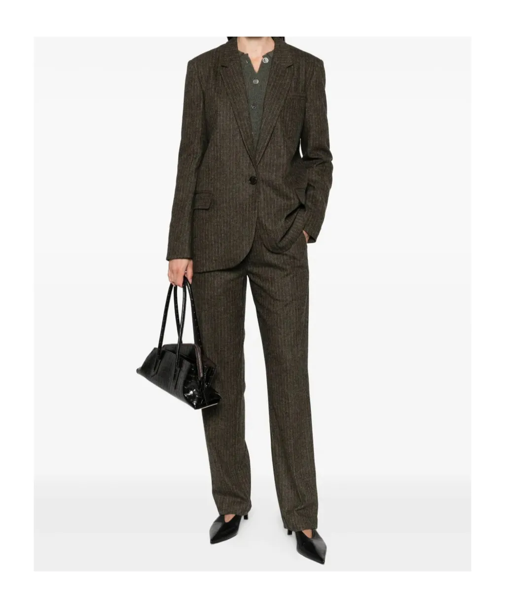 Long-Sleeved Suit Jacket