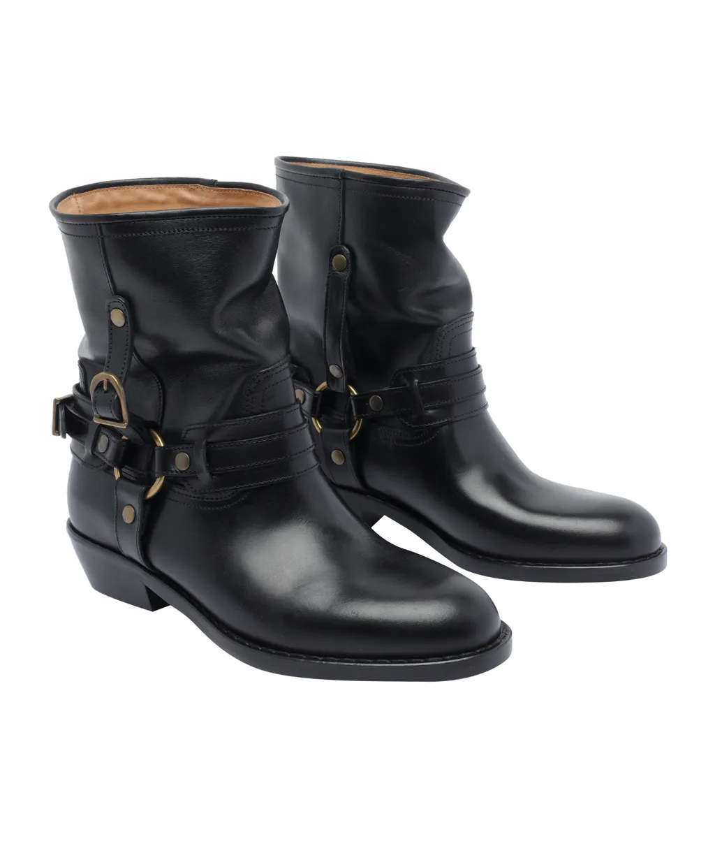 Western Low Heel Boots