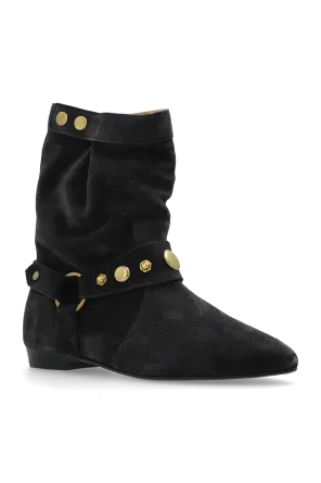Stania Flat-Heeled Boots