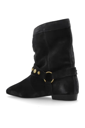 Stania Flat-Heeled Boots