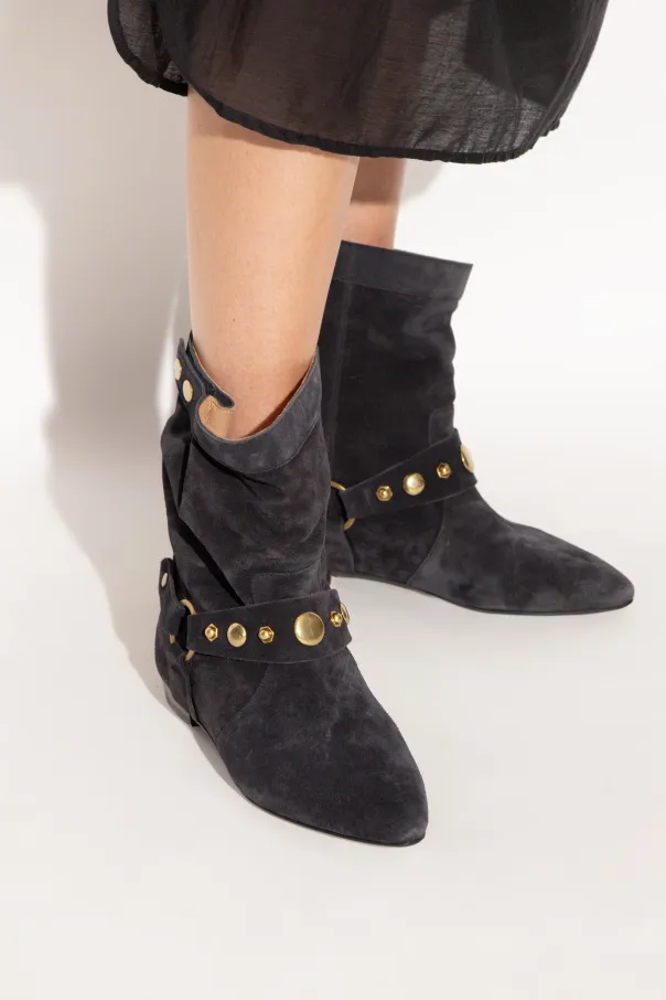 Stania Flat-Heeled Boots