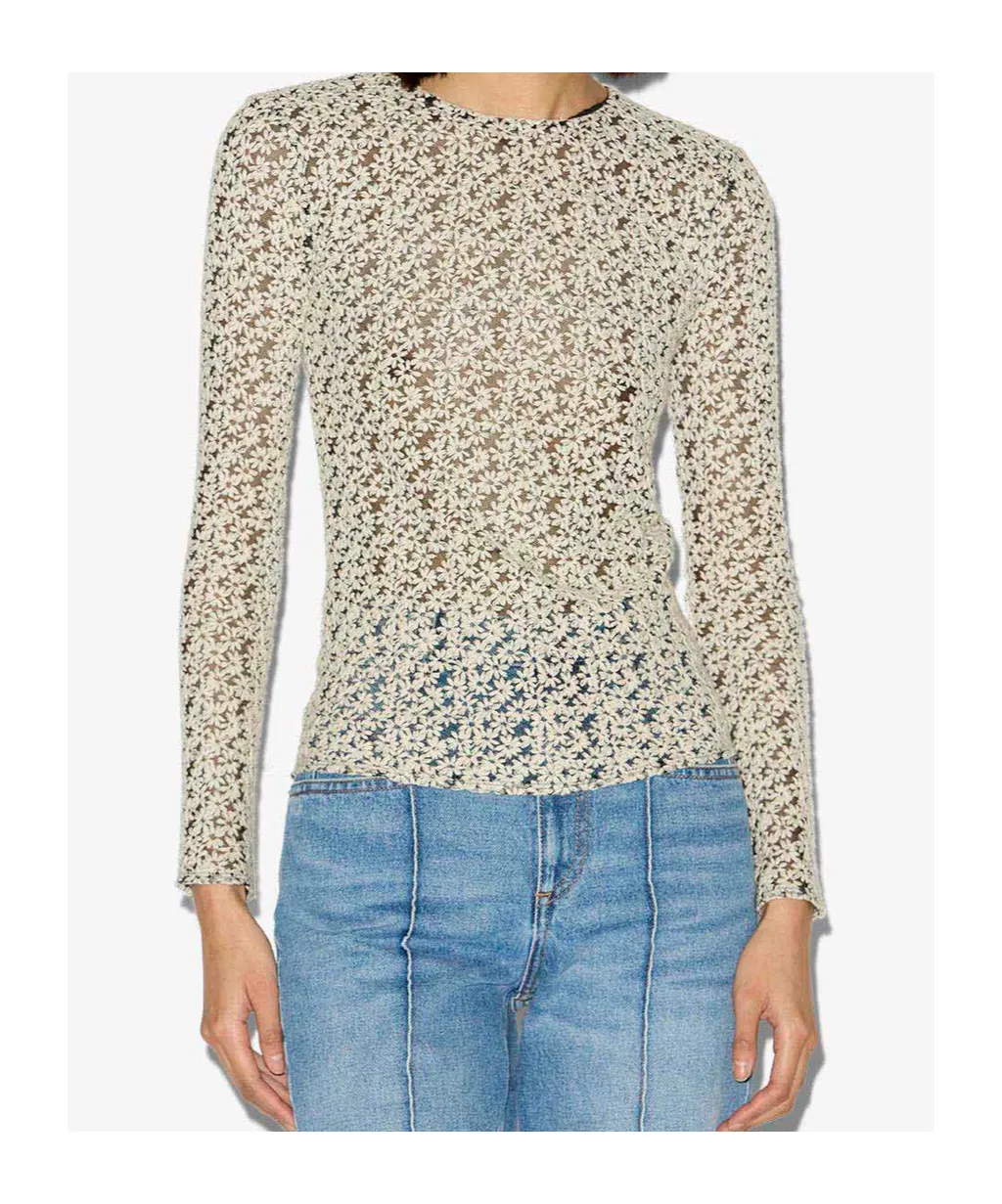 Soline Floral Embroidered Top