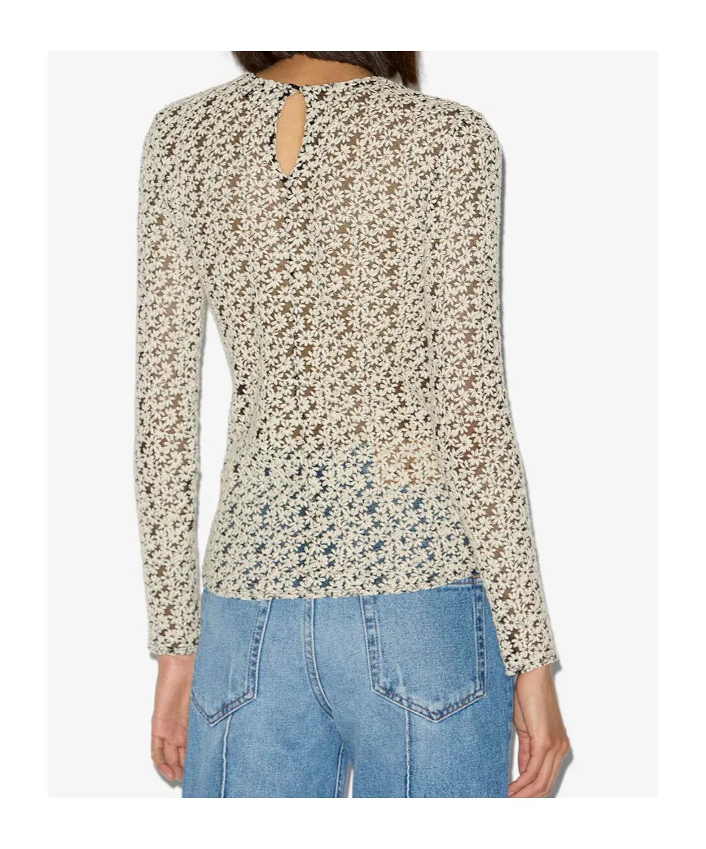 Soline Floral Embroidered Top