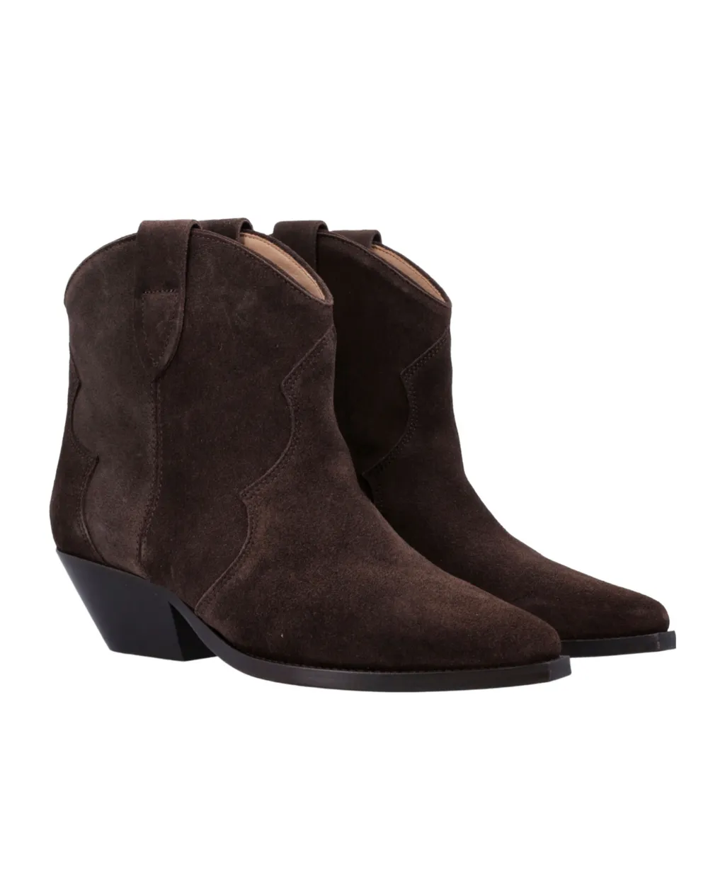 Dewina Pointed Toe Ankle Boots