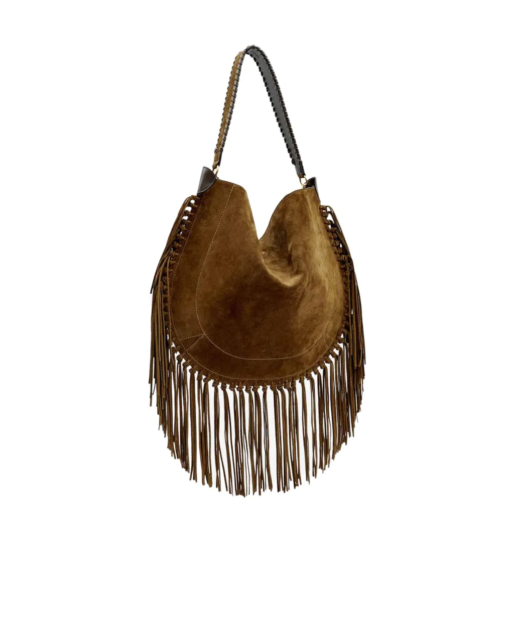 Oskan Fringed Edge Shoulder Bag