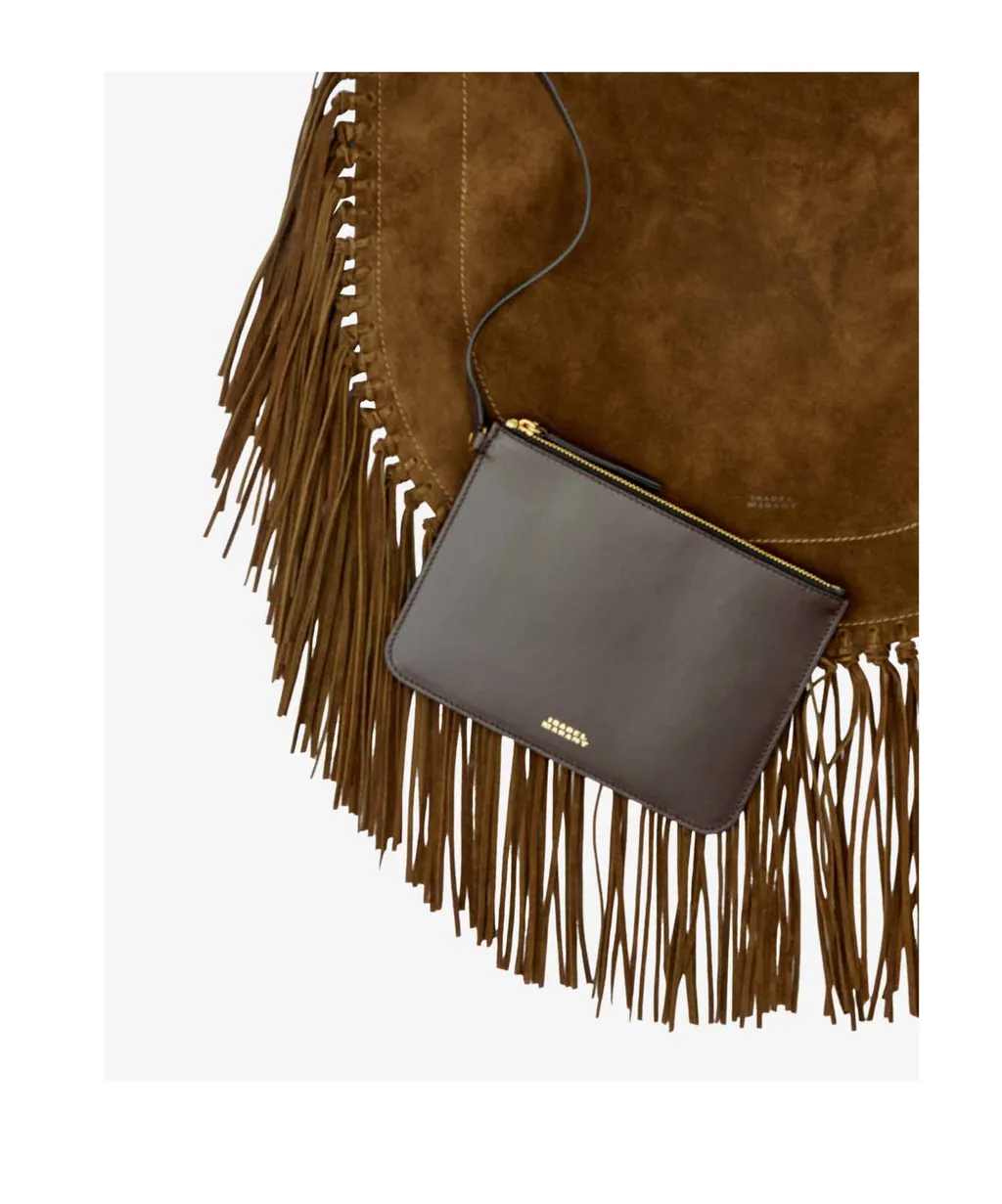 Oskan Fringed Edge Shoulder Bag